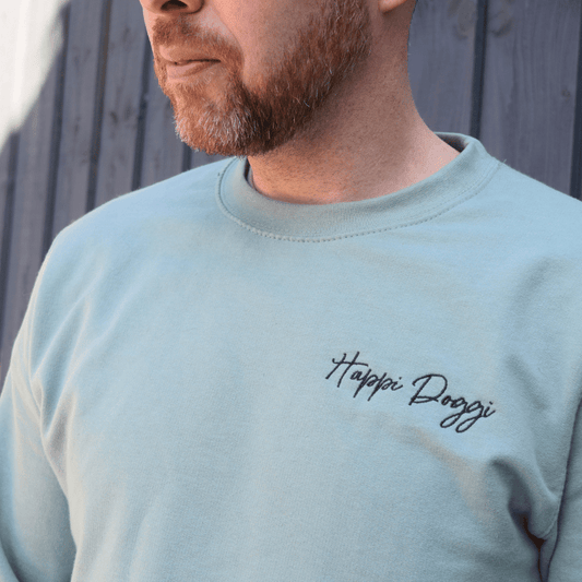 Happi Doggi Embroidered Sweatshirt (Unisex)